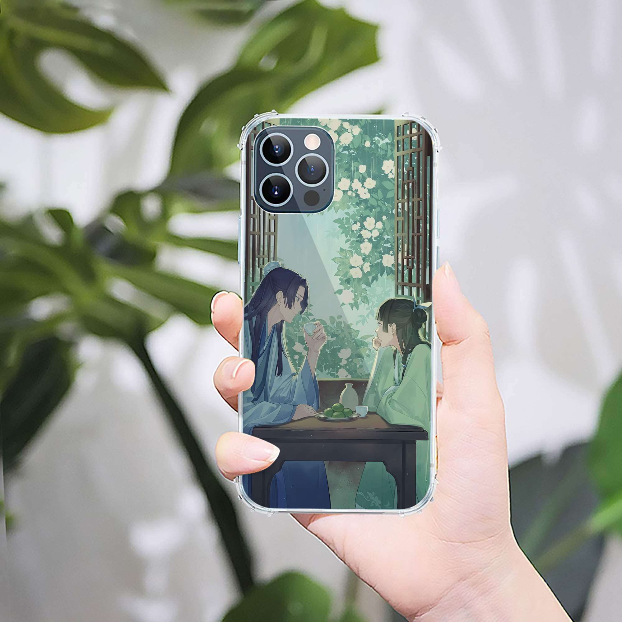 （画像用） 薬屋のひとりごと The Apothecary Diaries 【iPhone 12シリーズ対応】透明スマホケース（クリアソフトケース）